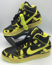 Size 10 - Nike Dunk High Yellow Acid Wash New Without Box - £112.88 GBP