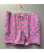 Swim Trunks Men’s X-Large Alligator Lined Pink Member’s Mark - $11.88