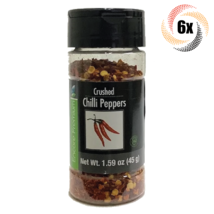 6x Shakers Encore Crushed Chili Peppers Seasoning | 1.59oz | Fast Shipping! - $25.64
