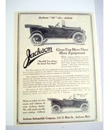 1914 Jackson &quot;48&quot;-Six Ad Jackson Automobile Company, Jackson. Mich. - $10.95 CAD