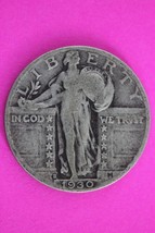 Full Date 1930 S Standing Liberty Silver Quarter You Get The Coin In Pic TOM 170 - $17.99