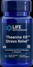 MAKE OFFER! 2 Pack Life Extension Theanine XR Stress Relief  30 Veg Tablets - $42.00