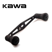 kawa Fishing Reel Handle Aluminum Alloy er With Eva Knob Double Handles Hole Siz - £53.65 GBP