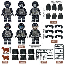 6PCS/Set Of City Police Series Building Doll Mini Lego Toy Gift - $15.99