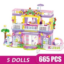 665PCS Building Blocks Bricks Heartlake Sasa Starlight Home House Toys Sets - $74.99