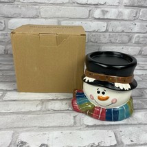 Gold Canyon Snowman Scent Pod Warmer Winter Holiday Christmas Snow New In Box - $27.42