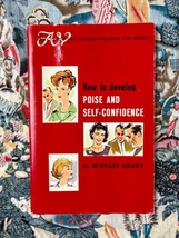 Vtg 60s MCM 1963 Womens Etiquette Book How to develop poise and self confidence - £15.13 GBP