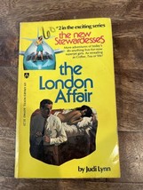 Vintage The London Affair By Judi Lynn The New Stewardesses #2 Pb Book - £6.01 GBP