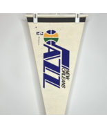 Vintage New Orleans Jazz NBA 30 x 12 Full Size Pennant 1970s White Defunct - £35.02 GBP