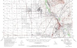 Victorville Quadrangle, California 1956 Topo Map USGS 15 Minute Topographic - £17.30 GBP