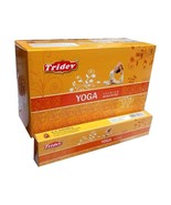 Tridev Yoga Incense Sticks Hand Rolled Premium Fragrance Masala Agarbatt... - £16.74 GBP