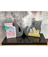 Cats Meow Village Casper Mascot PURRfect Life 21-609 and Bubble Room 199... - $764.46 MXN