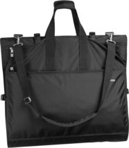 Wally Bags 66” Tri-Fold Wedding Dress Garment Bag Carry On Travel Black - $139.95