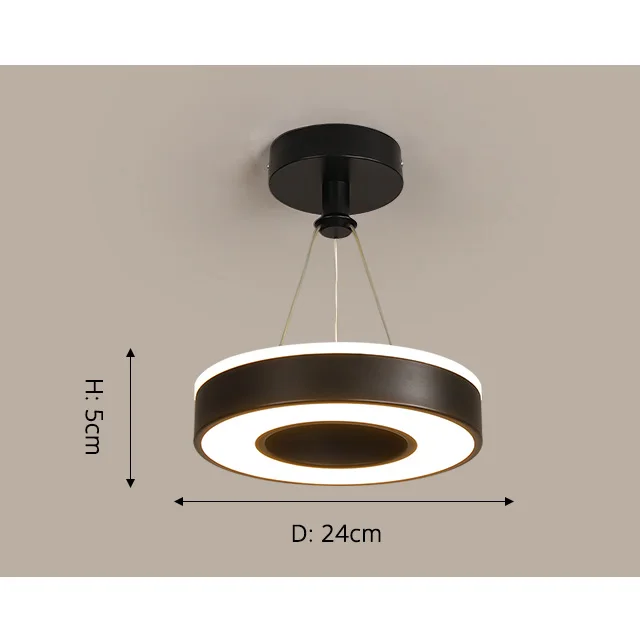  LED Ceiling Lamp For Decorative room Corridor Chandelier Loft Home Indoor Ring  - £186.65 GBP