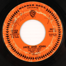 Petula Clark – I Know A Place / Jack and John - 45 rpm 7&quot; Single WB 5612 Terra - $2.77