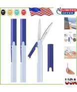 Portable Blue Twiggy Scissors - 3-Pack, Locking Safety Cap, Ambidextrous - $57.33 CAD