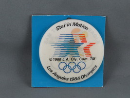 Vintage Olympic Event Pin - Cycling Los Angeles 1984 - Screened Pin (NOC) - £14.84 GBP