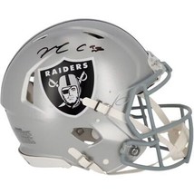 Maxx Crosby Autographed Oakland Raiders Authentic Speed Helmet Fanatics - £422.20 GBP