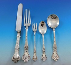 Patrician by Gorham Sterling Silver Flatware Set for 6 Service 33 pcs Dinner - £2,487.03 GBP