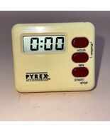Vintage Pyrex Digital Timer Cooking Magnetic Back Battery Included - $643.55 MXN