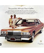 Cadillac DeVille And Fleetwood Brougham 1979 Advertisement Automobilia D... - $760.08 MXN