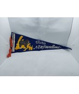 Vintage Burin NEWFOUNDLAND Canada 18&quot;  4-Tassel PENNANT Rare - $19.79
