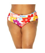 Time and Tru Women&#39;s Plus Floral Twist Swim Bottoms Multicolor Size 3X (... - $20.43