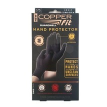 Copper Fit Guardwell Hand Protector Gloves Touch Screen UPF 30 Adult L/XL - £11.70 GBP