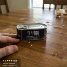 Yellowfin Tuna Fillets in Olive Oil, Wild-Caught, Non-GMO, 4.94 Ounce Ja... - €4,24 EUR