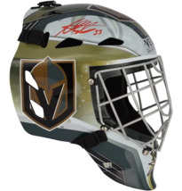 Adin Hill Autographed Las Vegas Golden Knights Full Size Goalie Mask Fanatics - £197.59 GBP