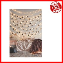 Versatile 33Ft LED Fairy Lights with Clips - Perfect for Weddings &amp; Birt... - $297.57 MXN