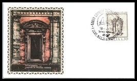 1975 ITALY FDC Cover - Michelangelo, Finestra Di Palazzo Farnese P1 - £2.31 GBP