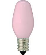 Lighting 26222 4-Watt 14-Lumen C7 Night Light Bulb, Pink, 2-Pack - €10,97 EUR