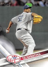 2017 Topps #465 CC Sabathia New York Yankees - £0.66 GBP