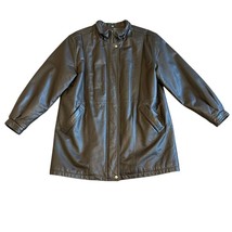 Field Gear Thermalife Plus Genuine Leather Jacket Bomber Classic Fit Siz... - $96.75