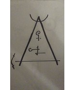 Lucifer 4 Corners Ritual Sigil ~ Luxury WEALTH Satanic magick MONEY powe... - $58,114.14 MXN