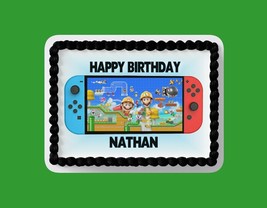 Custom Edible Birthday Cake Topper/ Peel like a sticker - €8,65 EUR