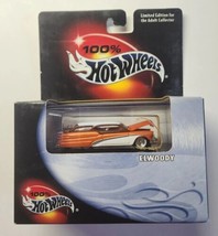 2002 Hot Wheels 100% Black Box &#39;50 Buick Wagon &quot;Elwoody&quot; No. 03 HW20 - £11.20 GBP