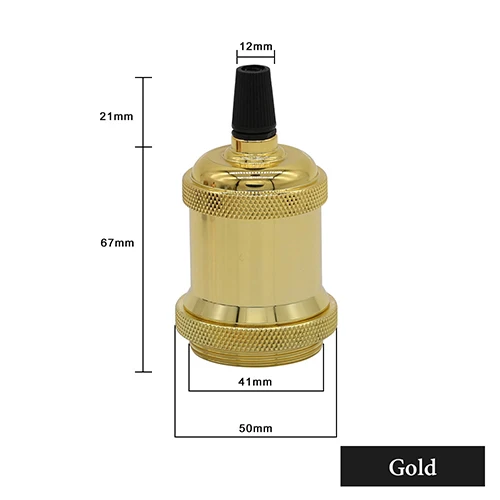 2Pcs/lot Vintage Lamp Holder E27 Socket Pendant Lights Edison Bulb Lamp Bases So - £141.66 GBP