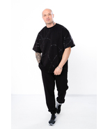 Men’s Oversized Tee &amp; Drawstring Pants Set – Comfortable Fit &amp; Stylish D... - $1,588.95 MXN+