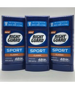 3 Pack - Right Guard Sport Classic Antiperspirant Deodorant Solid Stick - $52.12 CAD