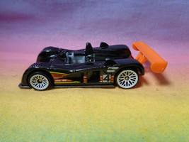 Vintage 2000 Mattel Hot Wheels Cadillac LMP Black w/ Orange Wing Diecast... - £1.53 GBP