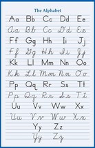 Alphabet Handwriting Cursive Poster | 24 X 36 Inch | - £16.13 GBP