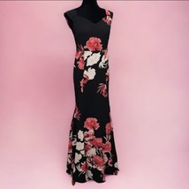 Eva Mendes New York And Company Floral Maxi Dress Size 2 - £16.51 GBP