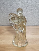 Vintage Christmas Glass Angel Candle Holder  - £12.45 GBP