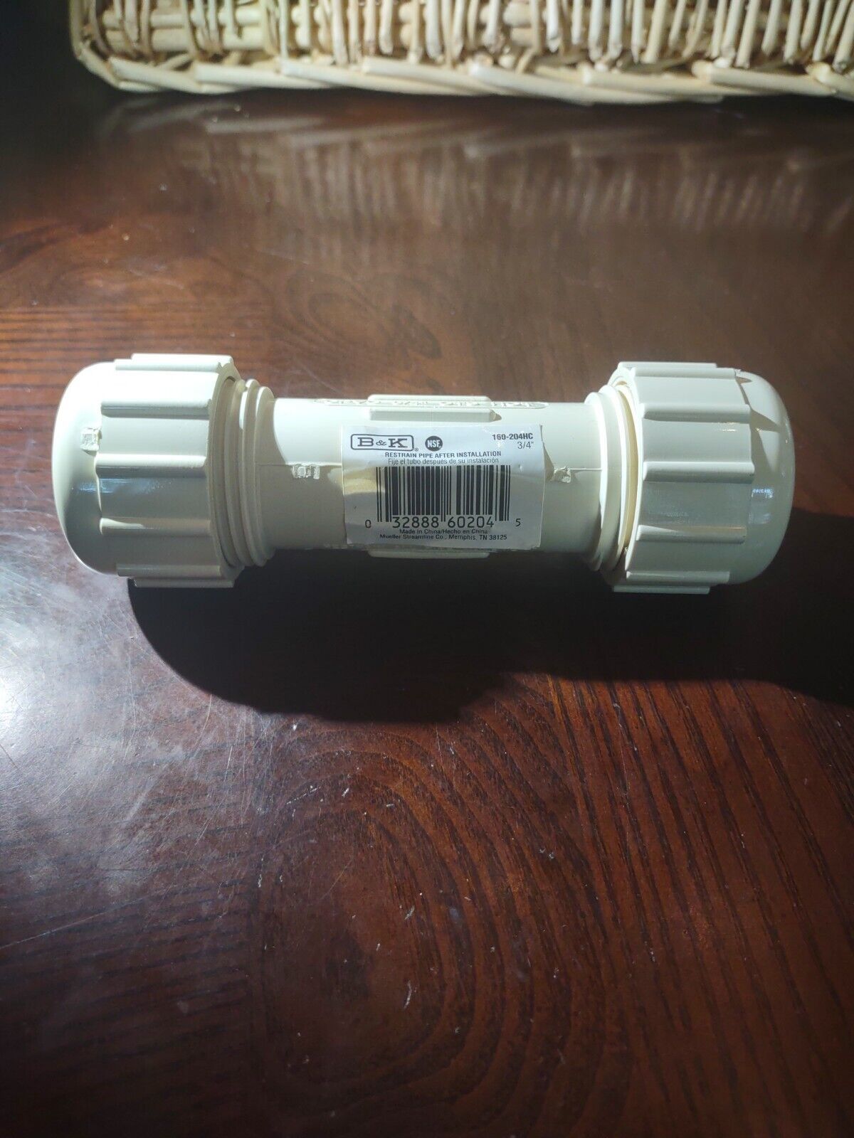 B&amp;K 3/4&quot; CPVC Coupling 160-204 Comp X Comp Compression Pipe Fittings - $9.78
