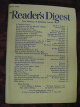 Reader&#39;s Digest June 1946 Winston Churchill A. J. Cronin Max Eastman Pearl Buck - £5.41 GBP