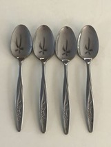 Superior Stainless USA International Silver Radiant Rose 4 Teaspoons - £11.50 GBP