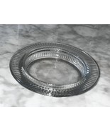 VTG Small Vertical Rib Clear Glass Candy Dish - $9.59 CAD