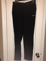 Women&#39;s Nike Athletic Pants RN #56323 CA#05553 BLACK SMALL Excellent  - £13.22 GBP
